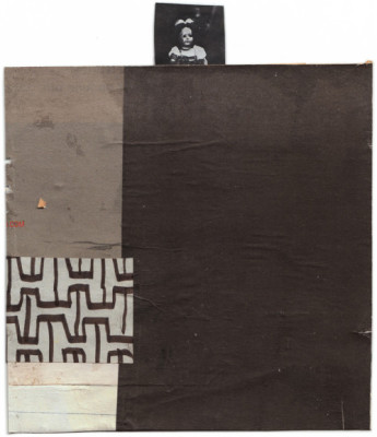 mixed media collage on paper – 12×12 cm. 2013
